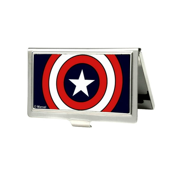 Details about / Captain America Mens Womens PVC Bifold Wallet
